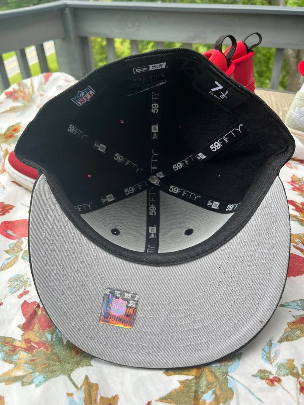 New Era Black/Purple Baltimore Ravens 59FIFTY Fitted Hat
